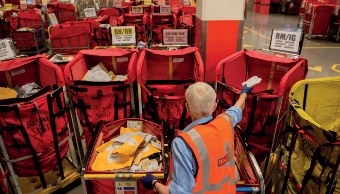 sorting parcels