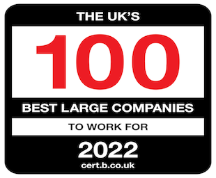 100 best large companies to work for 2022 logo 