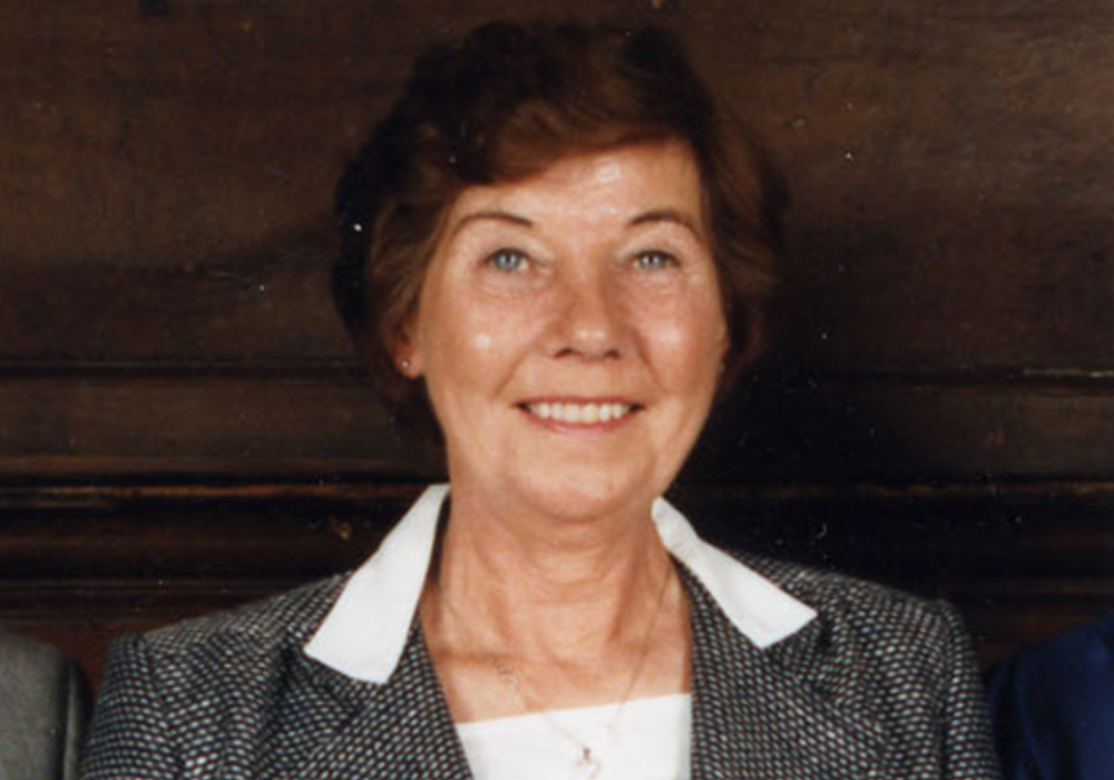 Constance Watts pictured smiling 