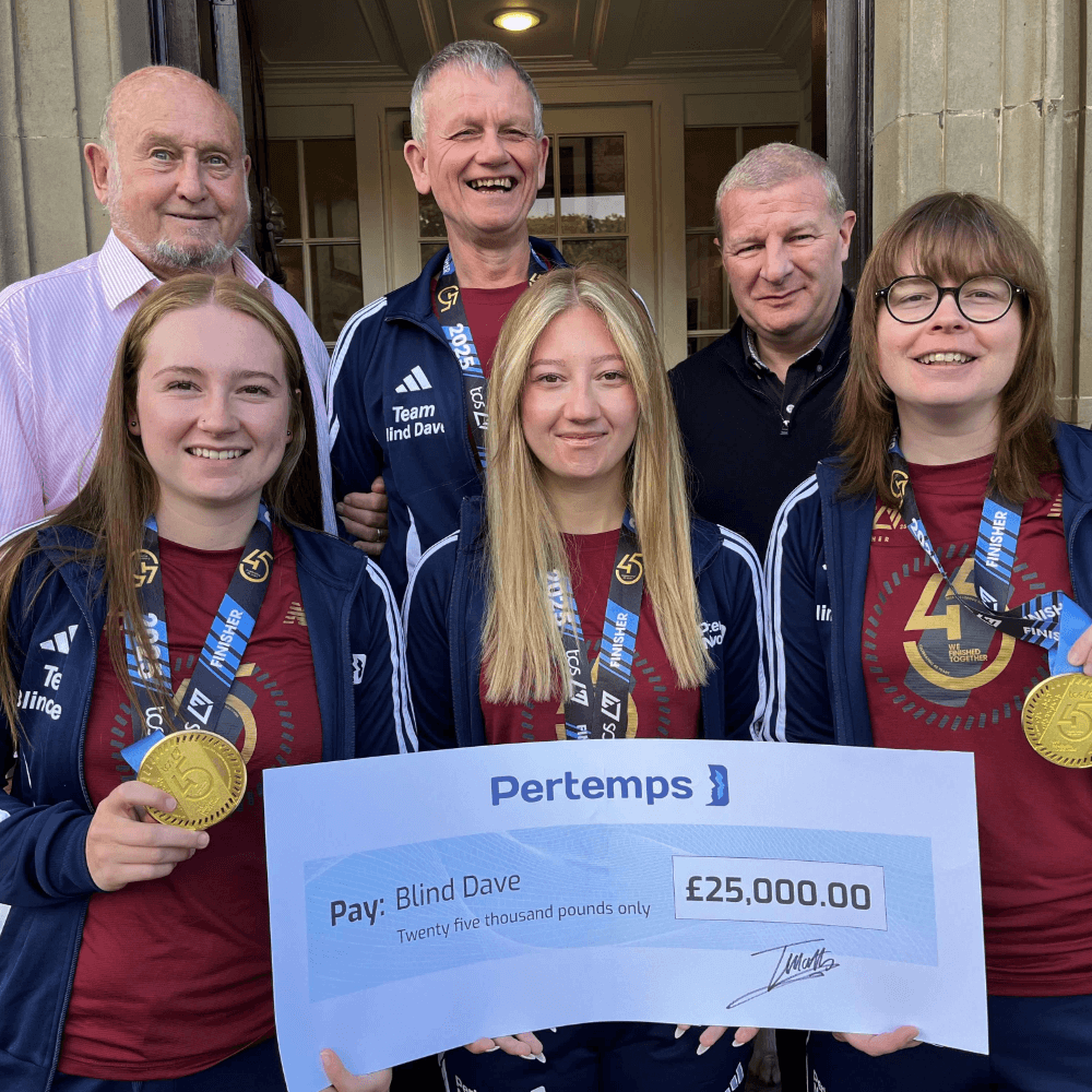 Team Dave celebrates marathon success with £25,000
